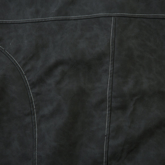 Chaqueta de Cuero PU Punk Desgastada para Hombre - Image 4