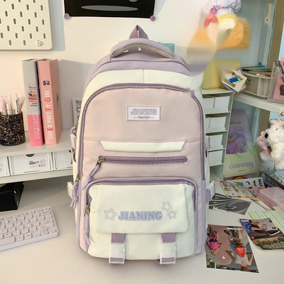 Mochila Escolar Coreana de Gran Capacidad para Niños - Diseño Adorable - Image 12