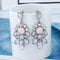 Aretes de Cristal Elegantes para Mujer