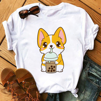 Playera Estampado Té con Leche - Manga Corta para Mujer - Image 18