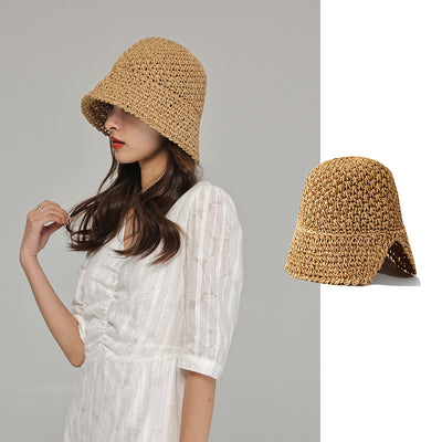 Gorro Cubo Calado Tejido para Mujer - Diseño Japonés Minimalista - Image 11