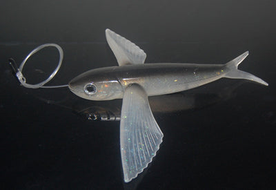 Señuelo Pez Volador Azul Gris para Pesca de Aguas Profundas - Image 5