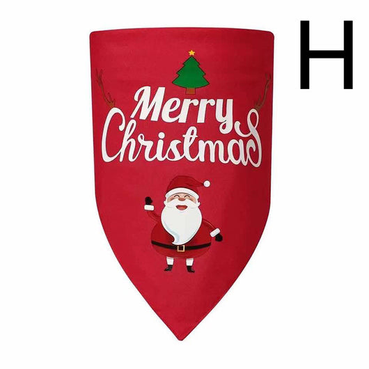 Pañuelo Triangular Navideño para Perros de Doble Capa - Image 6