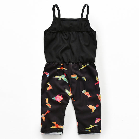 Jumpsuit Estampado Negro para Niñas - Image 2