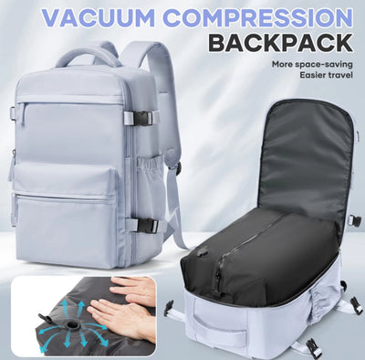 Mochila Resistente con Compresión Vacuum y Cierre Personalizado - Image 11