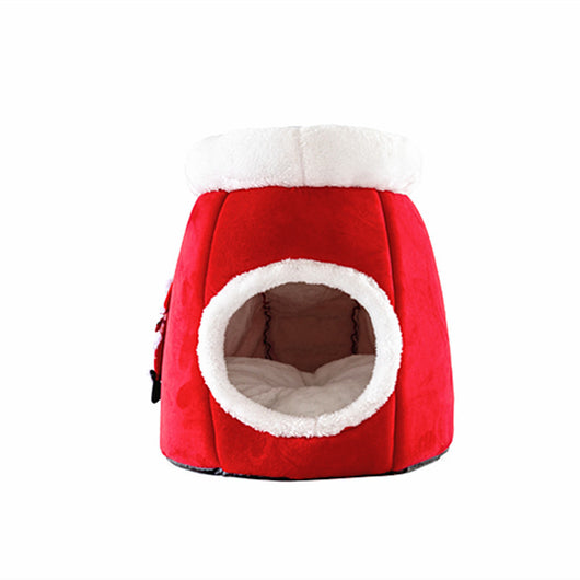 Casita Refugio Navideña para Mascotas con Botas Temáticas - Image 5