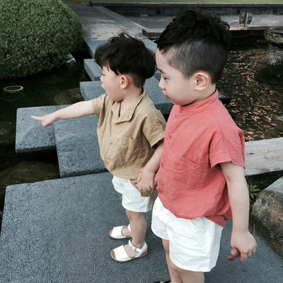 Shorts Casuales de Algodón para Niños - Cómodos y Frescos para el Verano - Image 14
