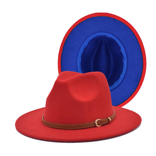 Sombrero Jazz Reversible de Lana para Hombre