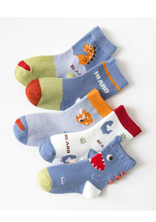 Calcetines de Algodón para Niño con Dinosaurios - Otoño/Invierno - Image 14