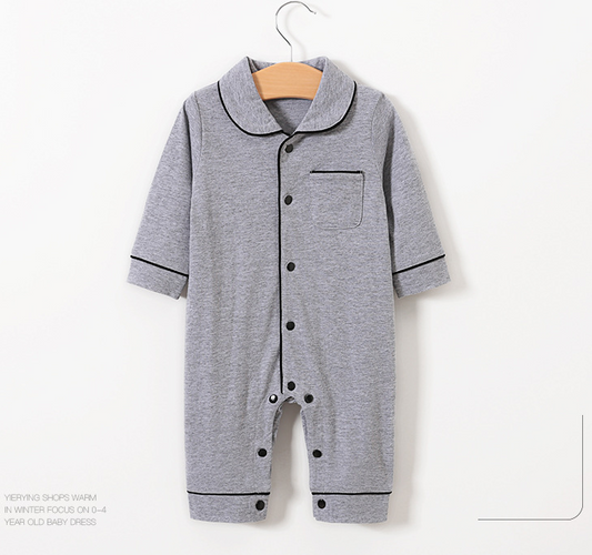 Pijama Ligero de Una Pieza para Bebé - Primavera y Verano - Image 2