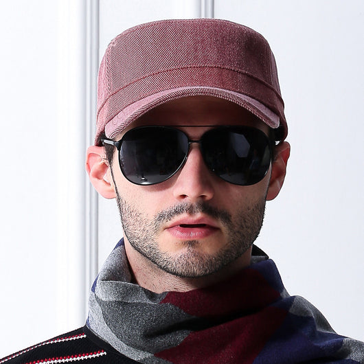 Gorra de Béisbol de Algodón para Hombre - Otoño e Invierno - Image 10