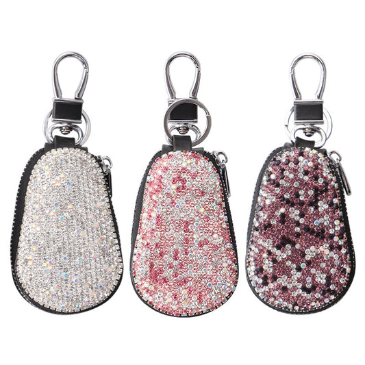 Funda para Llaves de Auto en Cuero con Detalles de Strass - Image 2