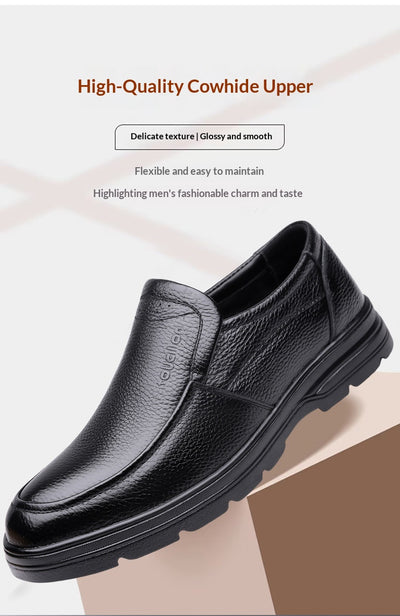 Zapatos de Cuero Genuino con Cordones para Hombre - Estilo Ejecutivo Casual - Image 11