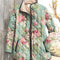 Chaqueta Acolchada para Mujer con Estampado Floral Digital
