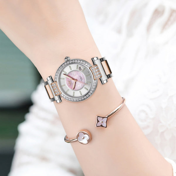 Reloj Mecánico Automático Impermeable para Mujer