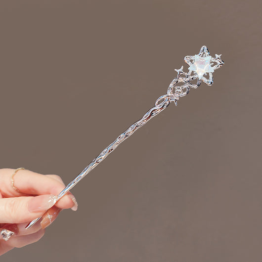 Pasador Moonstone de Piedra Lunar para Recogidos Elegantes - Image 7
