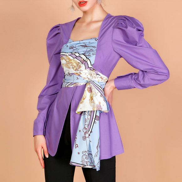 Camisa Occidental Versátil para Mujer - Diseño Clásico Multiuso