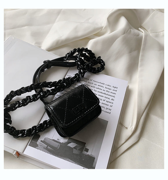Bolsa Bandolera Compacta para Auriculares y Accesorios