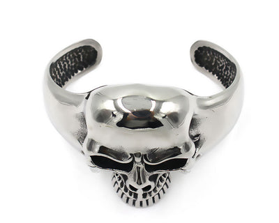 Pulsera de Acero Titanio Calavera para Hombre - Image 3
