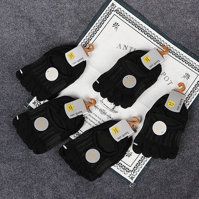 Calcetines Invisibles de Algodón Puro para Mujer con Dedos Separados y Control de Transpiración - Image 20