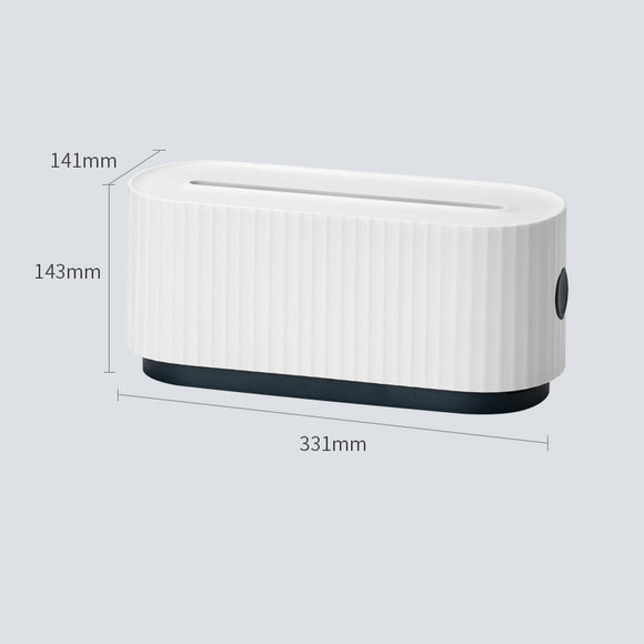 Organizador de Cables y Cargadores - Caja de Almacenamiento Anti Polvo