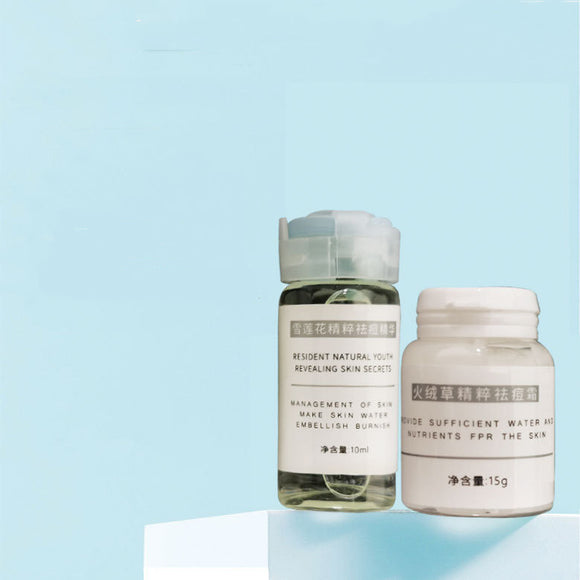 Set Completo Anti-Acné: Crema Eliminadora de Espinillas y Cicatrices