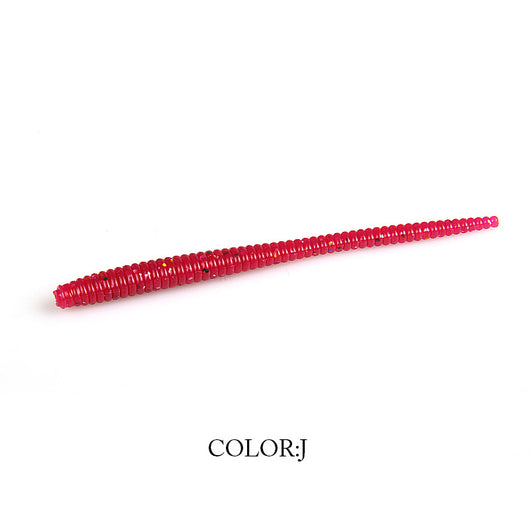 Señuelo de Larva 8cm Acción Suave con Sal - Monocolorado - Image 13