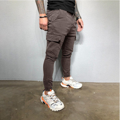Pantalones Tejidos con Cintura Ajustable y Cierre - Image 18
