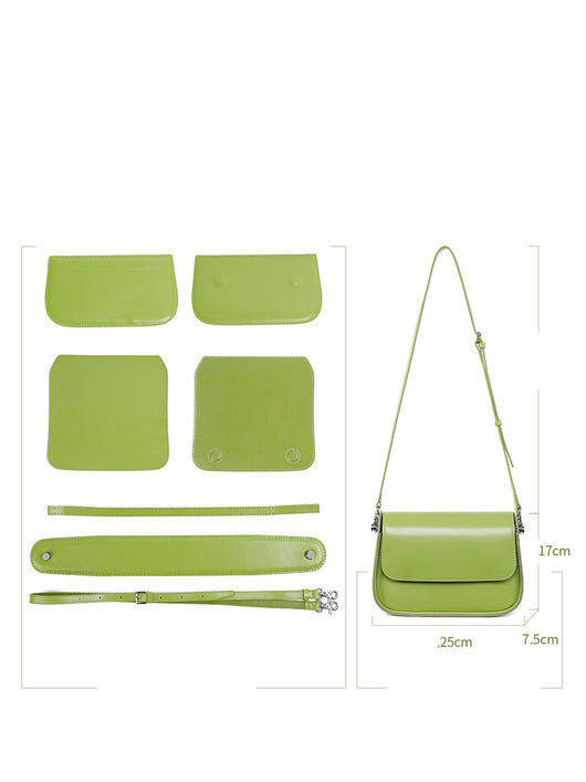 Bolso Bandolera Artesanal de Cuero para Mujer - Image 17