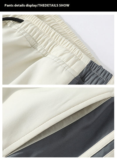 Conjunto Deportivo Casual de 2 Piezas con Cuello Mao para Hombre - Image 17