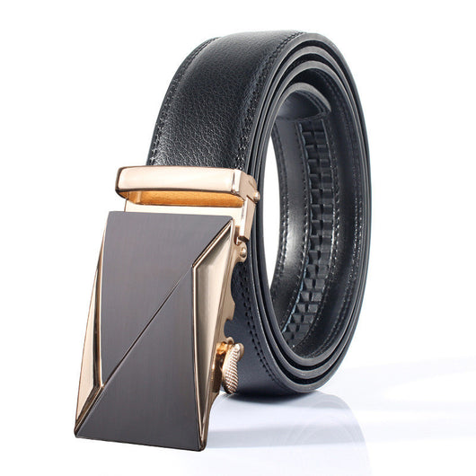 Cinturón de Cuero para Hombre con Hebilla Automática - Image 20