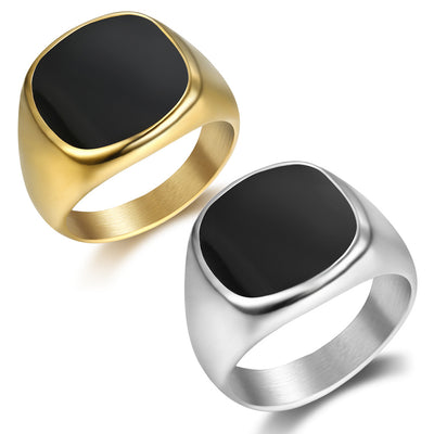 Anillo Cuadrado Negro para Hombre Coolx - Image 8