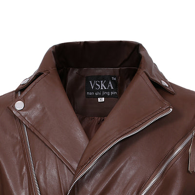 Abrigo de Cadenas y Solapas Grandes para Hombre - Otoño e Invierno - Image 11