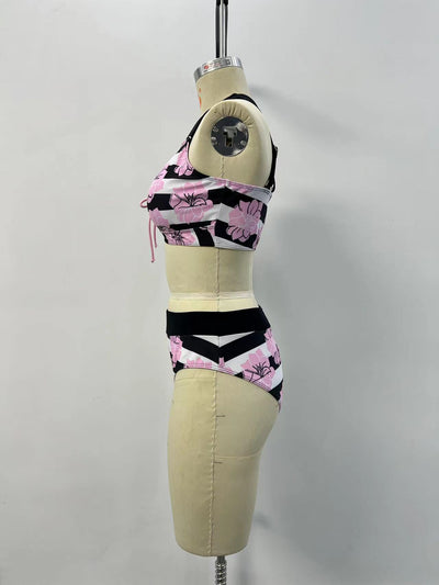 Bikini Reductor con Estampado y Cobertura Abdominal - Image 10