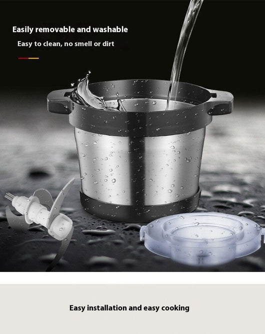 Procesador de Alimentos Multiusos Acero Inoxidable Premium - Image 11