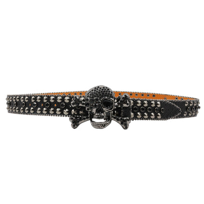 Cinturón Mujer Y2K con Incrustaciones de Diamantes y Patrón de Serpiente - Image 35