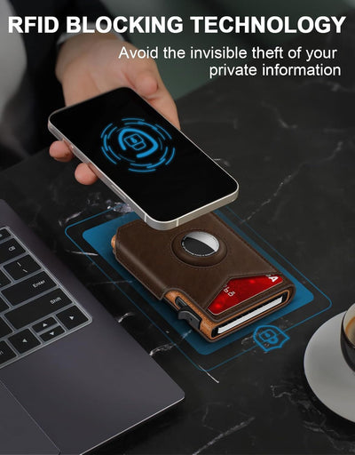 Cartera Metálica para Hombre con Protección RFID Antimemoria - Image 9