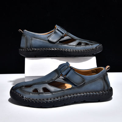 Sandalias Cerradas Tejidas a Mano para Hombre - Transpirables y Cómodas - Image 17