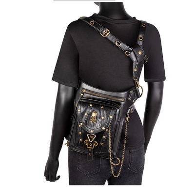 Bolso Bandolera Steampunk Retro para Mujer - Image 8