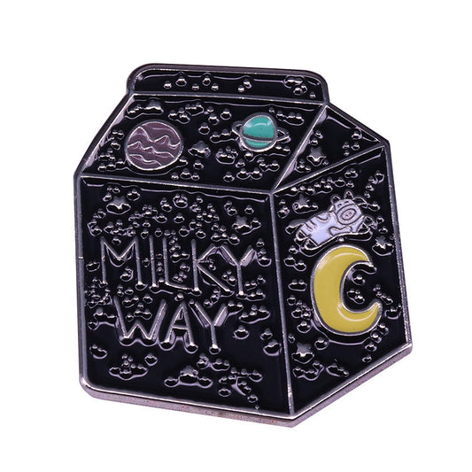 Pin Broche Vía Láctea Caja de Leche Luminosa - Image 2