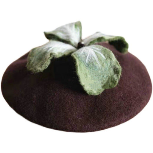 Gorro de Pintor Artesanal de Lana Estilo Japonés - Image 9