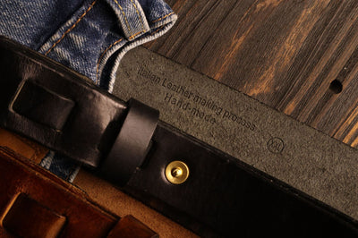 Cinturón Tejido Artesanal con Hebilla de Cobre Macizo y Lona Hemp - Image 10