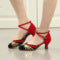 Zapatos de Baile Latino Modernos con Tacón Cuadrado para Mujer - Image 9