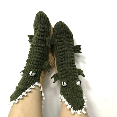 Calcetines de Lana Cálidos con Diseños Animales 3D - Image 4