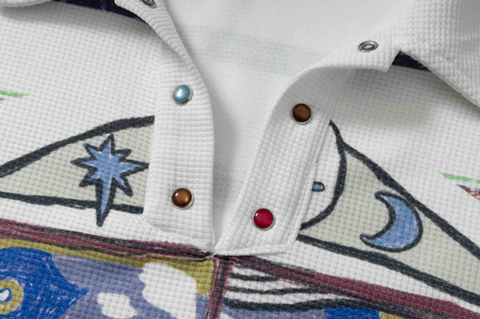Sudadera Estampada a Rayas Falsa Dos Piezas - Look Trendy para Parejas, Hombres y Mujeres - Image 15