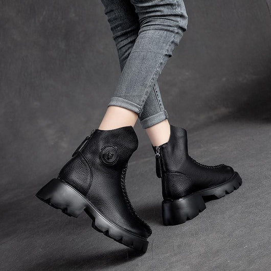 Botas Martin Retro de Suela Gruesa y Tacón Reforzado - Image 13