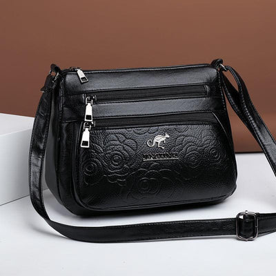Bolsa Mensajera Clásica para Mujer Madura - Estilo Elegante y Funcional - Image 4