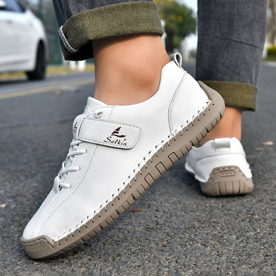 Botas Cortas para Hombre Talla Grande con Costura a Mano - Image 16