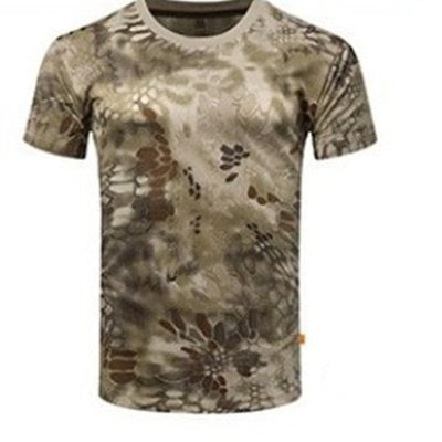 Playera Táctica Camuflaje Secado Rápido con Malla Transpirable - Image 16