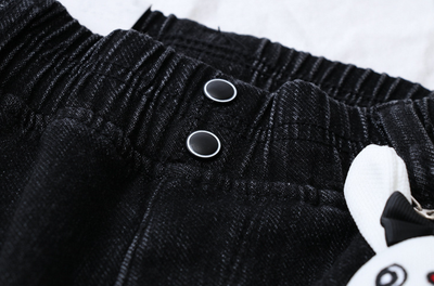 Jeans de Cintura Alta Bunny Accessory - Image 8
